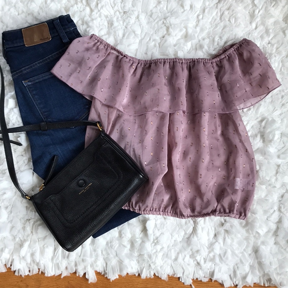 Charlotte Russe Off the Shoulder Top